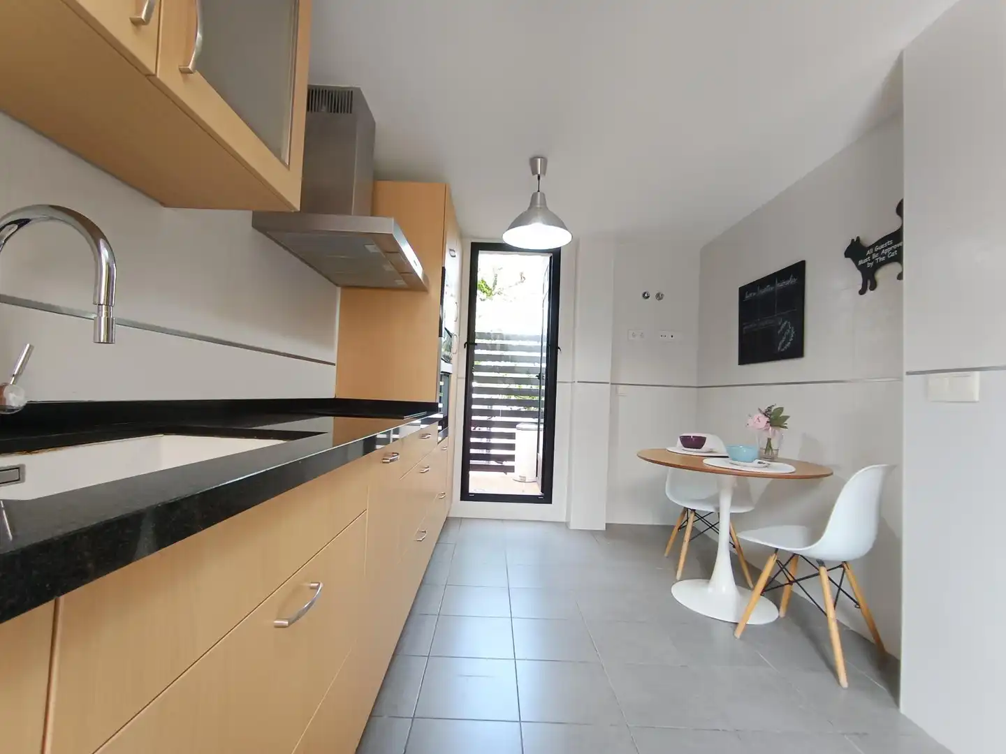 Cocina de Casa adosada en venta en Molina de Segura con Aire acondicionado, Calefacción y Jardín privado