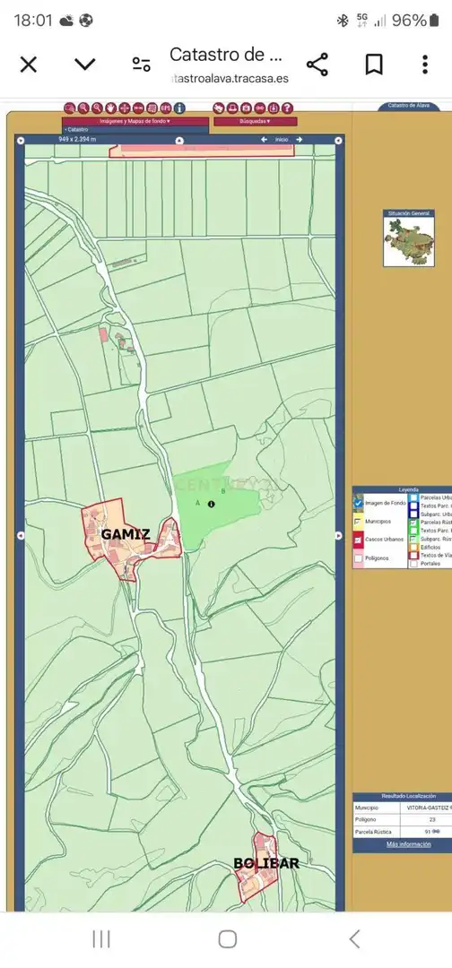 Terreny en venda en Vitoria - Gasteiz