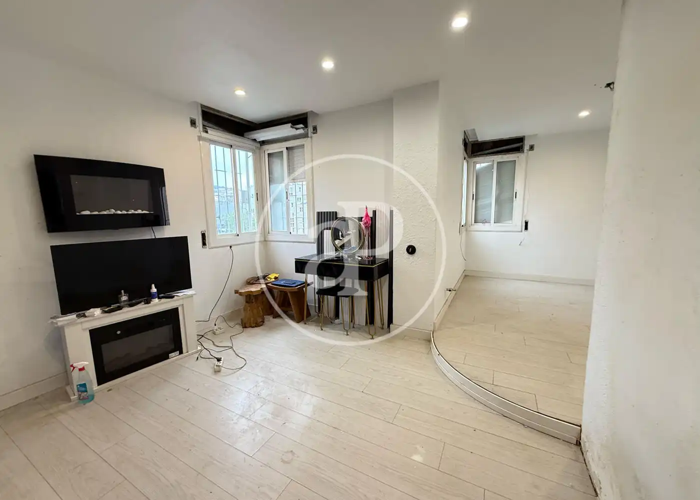 Living room of Duplexes for sale in Barcelona  with Air Conditioner, Heating and Terrace