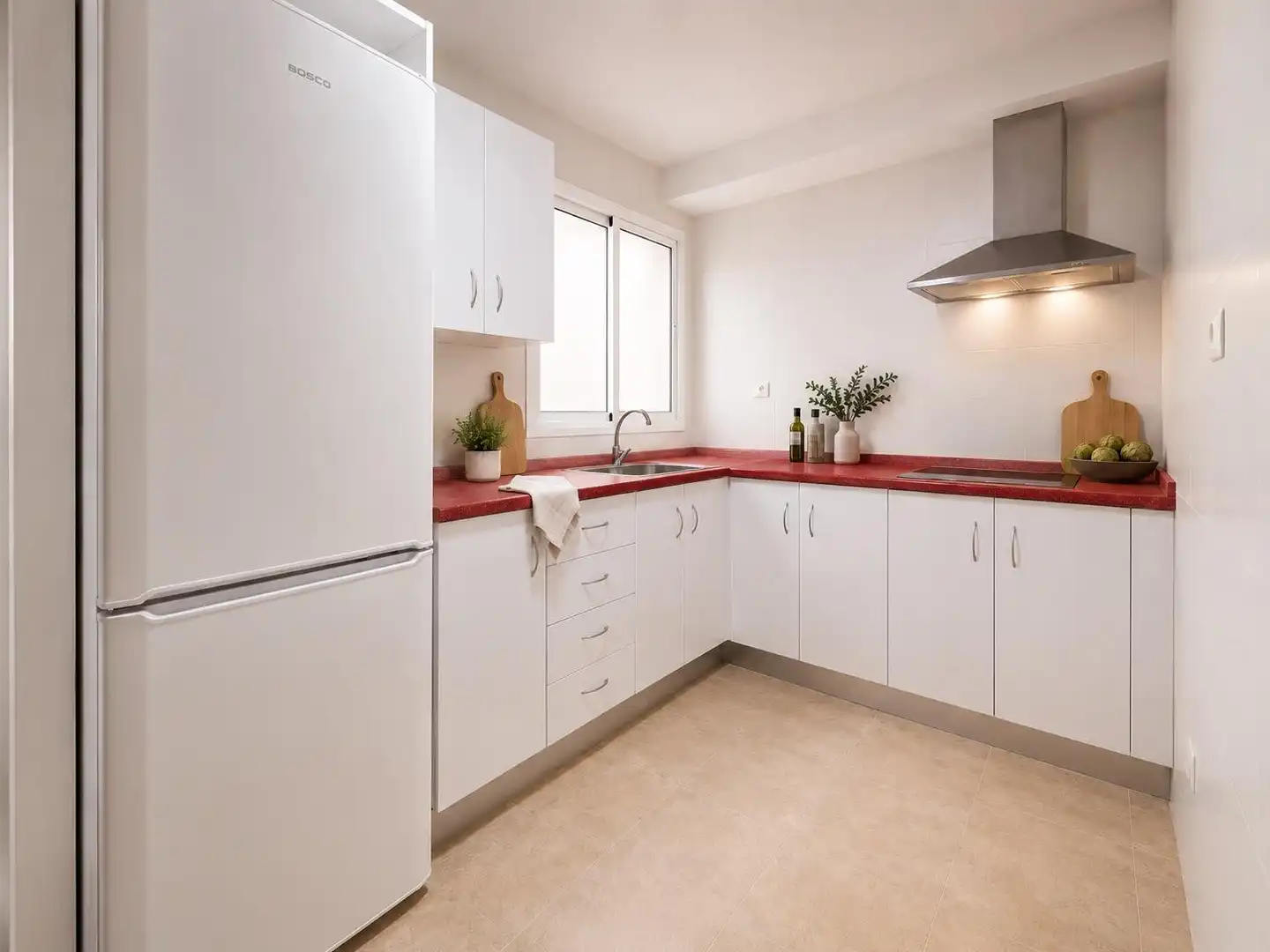 Kitchen of Flat for sale in Almería  with Air Conditioner and Heating
