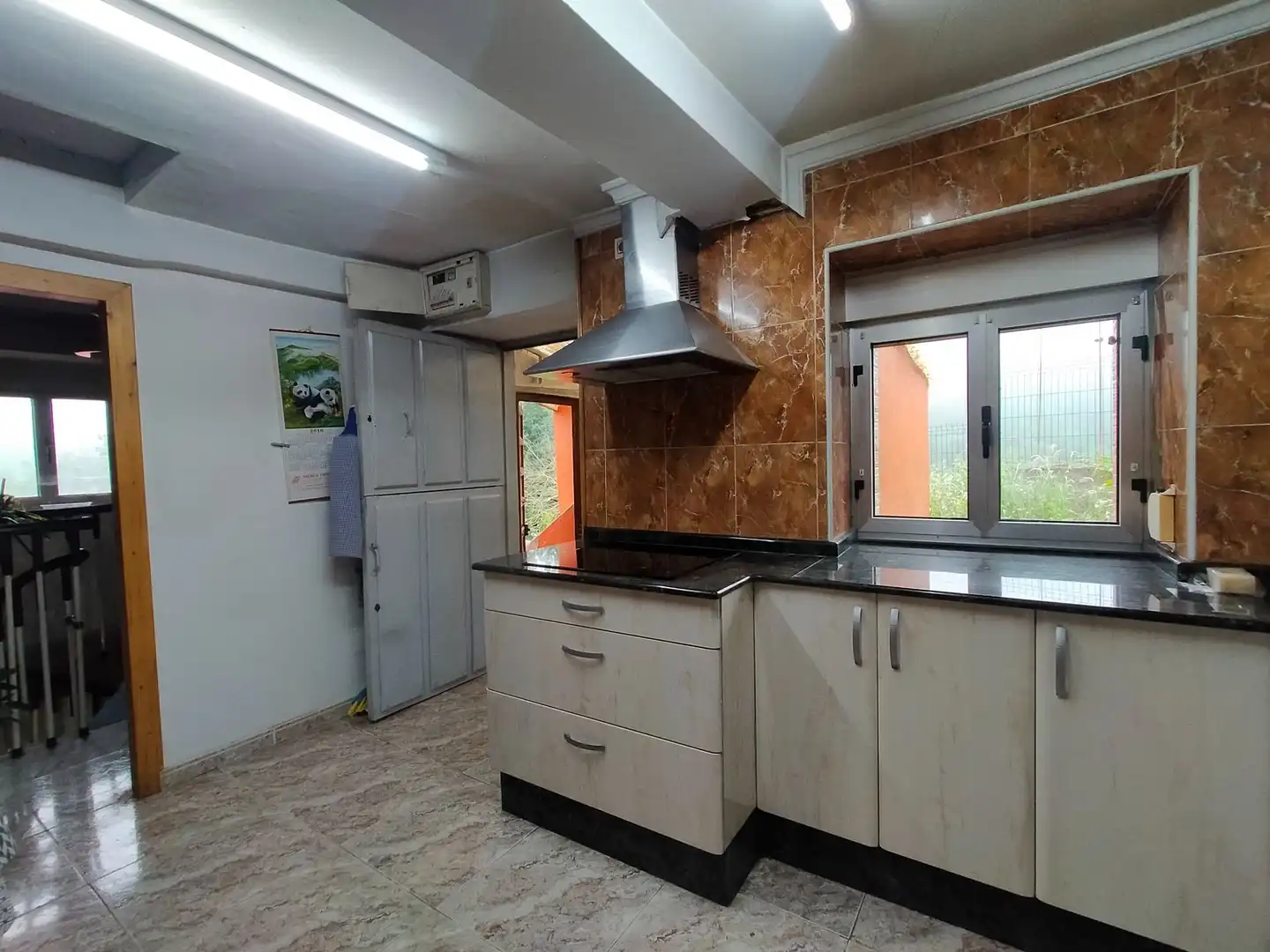 Cocina de Finca rústica en venta en Pravia con Jardín privado