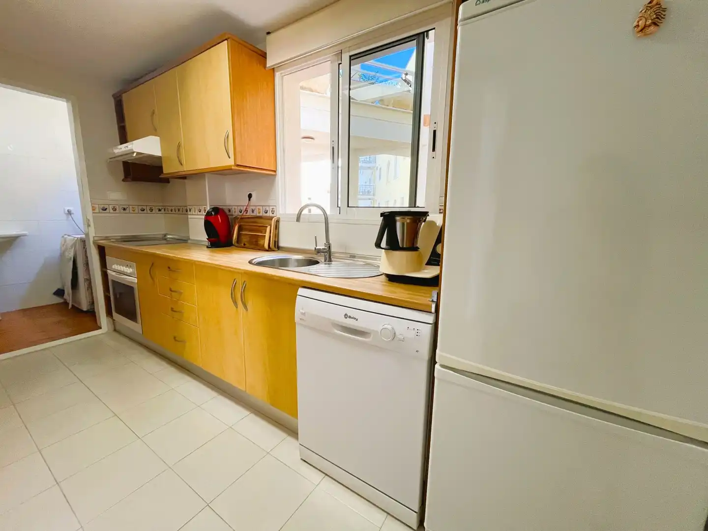 Kitchen of Flat for sale in Orihuela  with Furnished, Oven and Washing machine