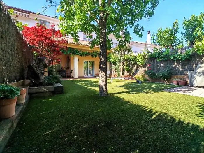 Jardín de Casa adosada en venta en Lliçà d'Amunt con Aire acondicionado, Calefacción y Jardín privado