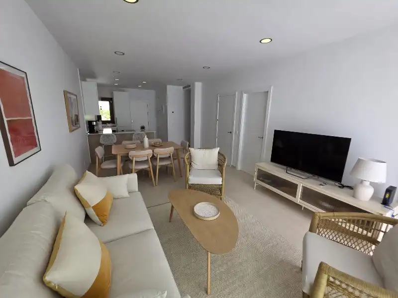 Living room of Houses for rent in Nerja  with Air Conditioner, Heating and Private garden