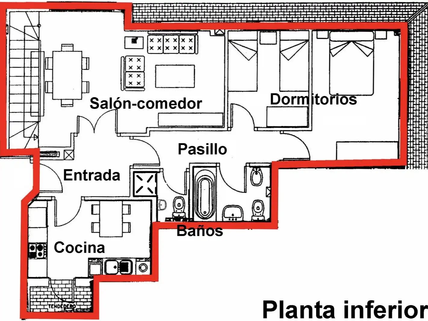 Dúplex en venda en Badajoz amb Aire condicionat, Calefacció i Terrassa
