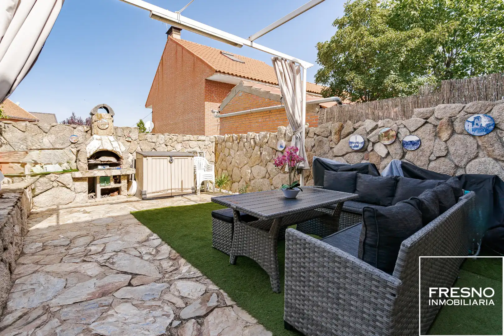 Terrassa de Casa o xalet en venda en Cobeña amb Aire condicionat, Calefacció i Jardí privat