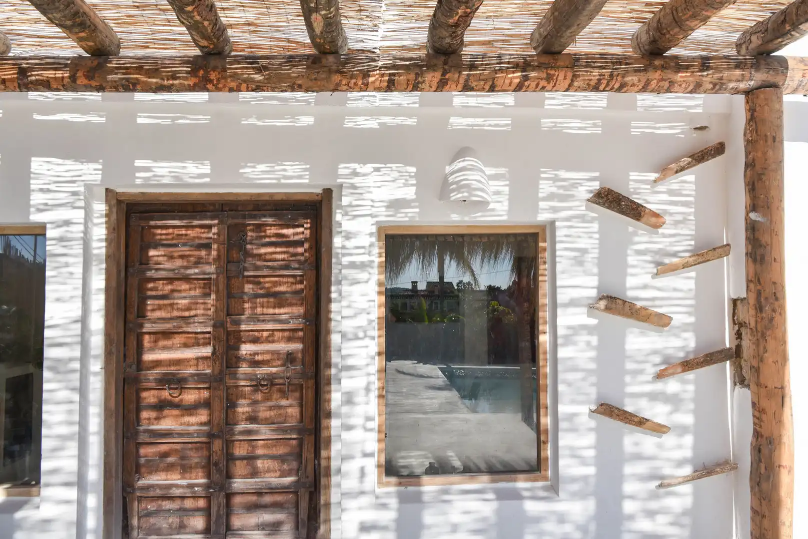 Exterior view of Houses for sale in Jávea / Xàbia  with Air Conditioner, Private garden and Swimming Pool