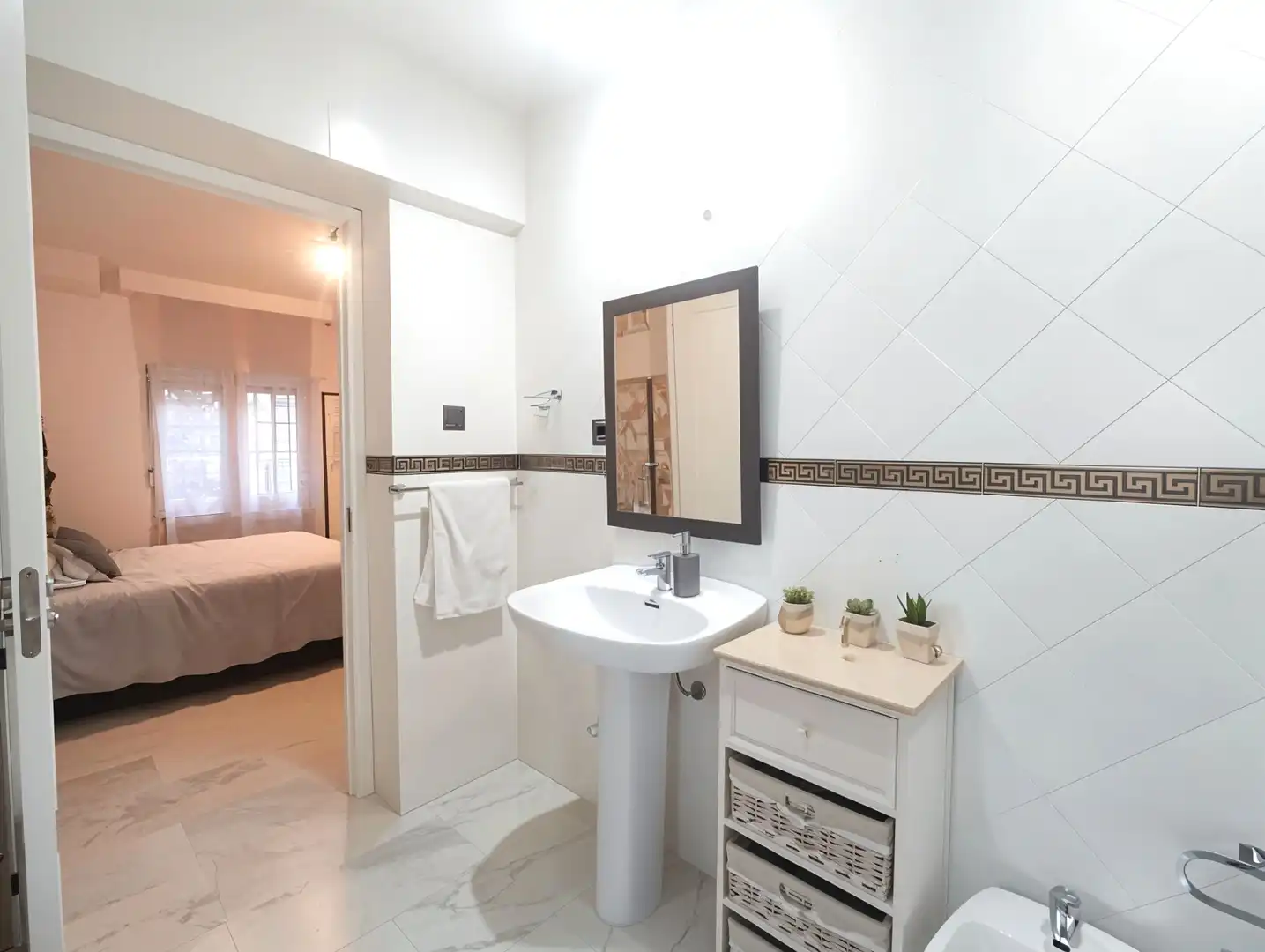 Baño de Casa o chalet de alquiler en Mérida con Aire acondicionado, Calefacción y Trastero