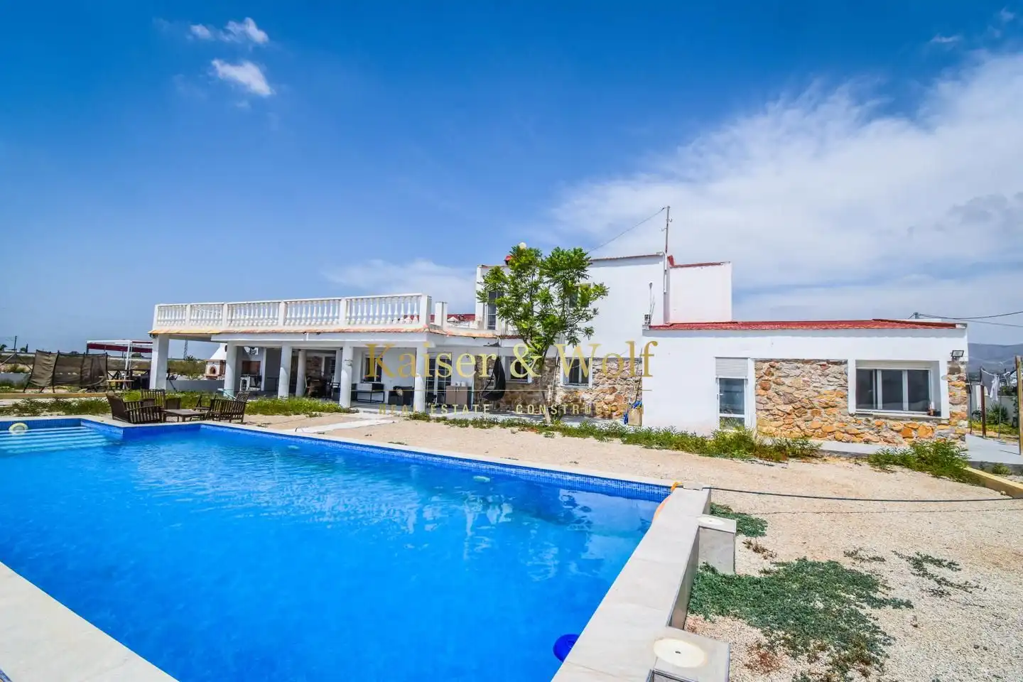 Piscina de Finca rústica en venta en Crevillent con Jardín privado, Terraza y Piscina