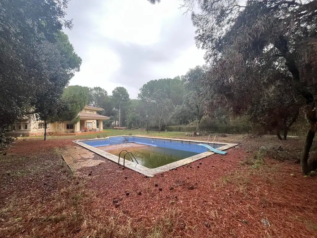 Piscina de Casa o chalet en venta en Albacete con Aire acondicionado, Calefacción y Jardín privado