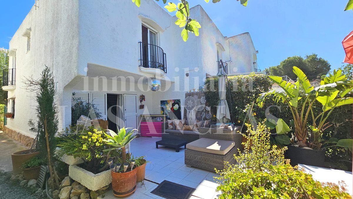 Jardí de Casa adosada en venda en Santa Eulària des Riu amb Jardí privat, Terrassa i Traster