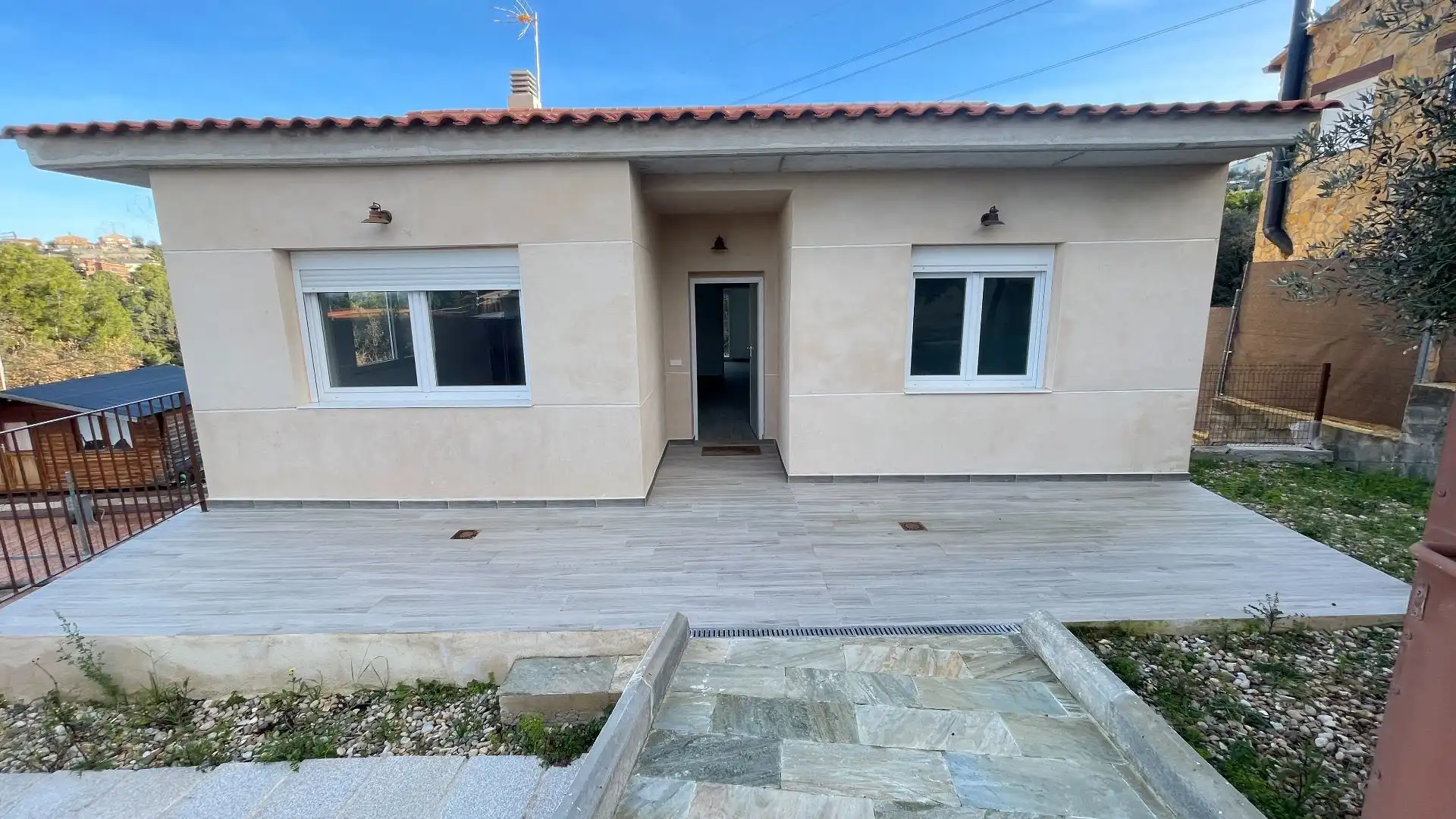 Vista exterior de Casa o chalet de alquiler en Terrassa con Calefacción, Jardín privado y Terraza
