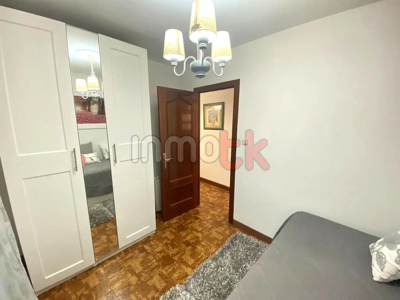 Schlafzimmer von Wohnung zum Verkauf in A Coruña Capital  mit Möbliert