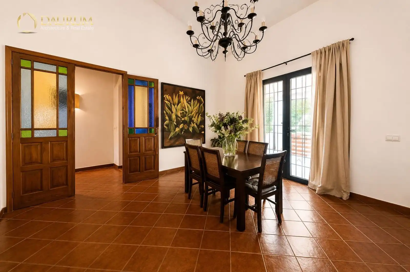 Dining room of Houses for sale in La Rinconada  with Air Conditioner, Terrace and Storage room