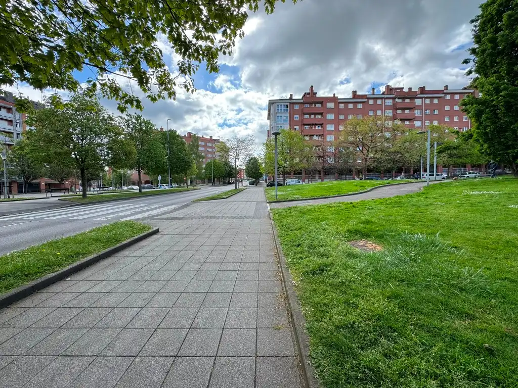 Vista exterior de Piso en venta en Gijón  con Calefacción, Parquet y Trastero