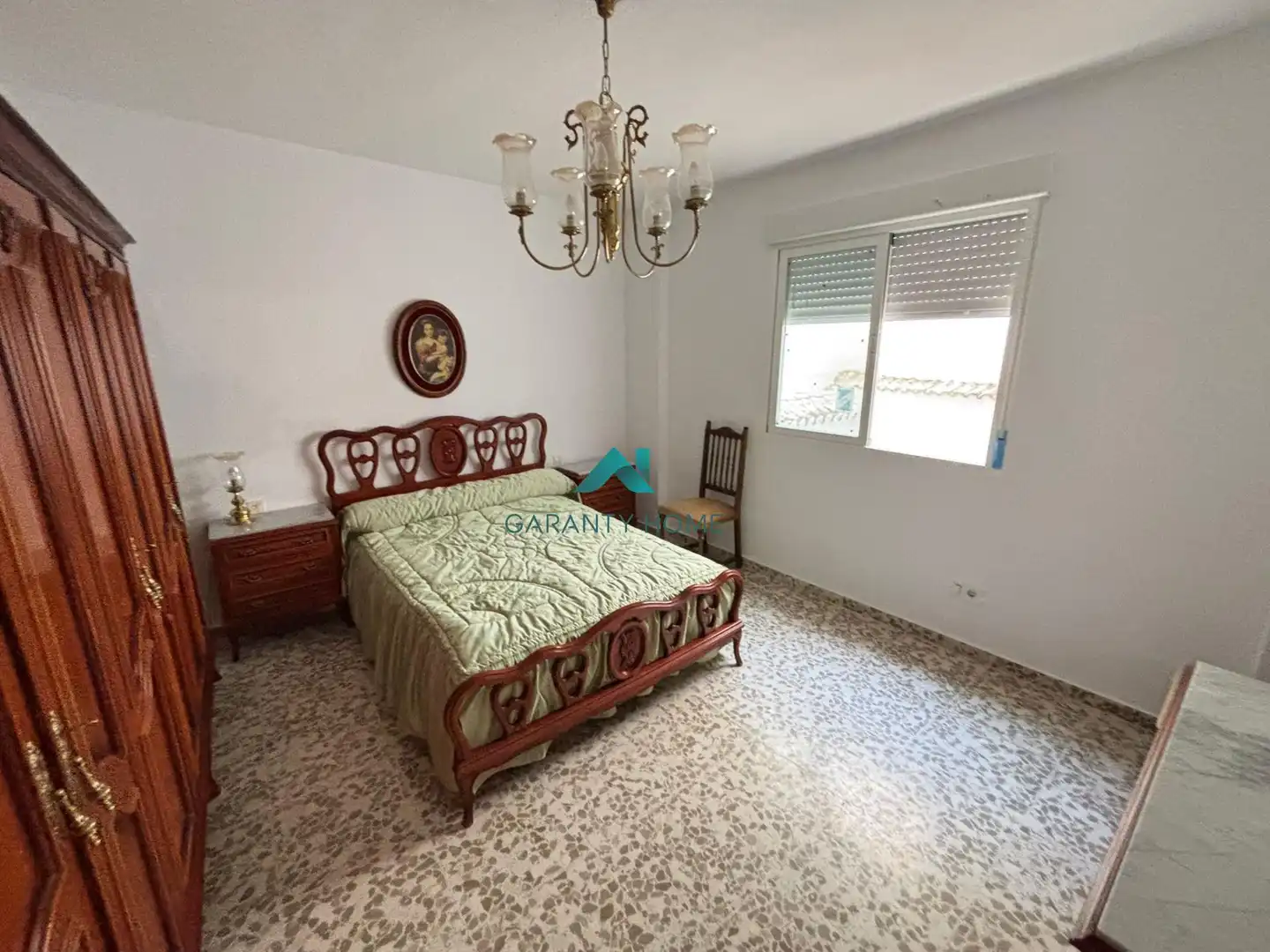 Bedroom of Flat for sale in Jaén  with Storage room, Furnished and Balcony