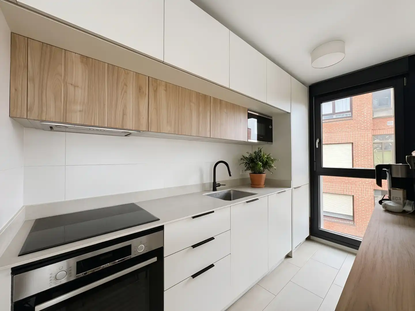 Cocina de Dúplex en venta en Getxo  con Aire acondicionado, Calefacción y Jardín privado
