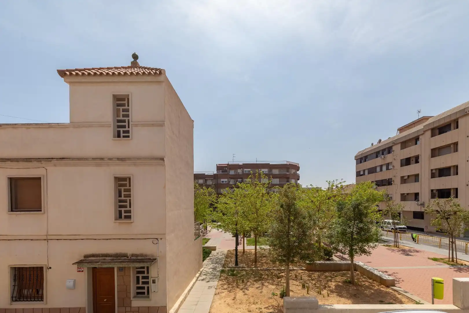Exterior view of Flat for rent in Valencia  with Heating, Parquet flooring and Furnished