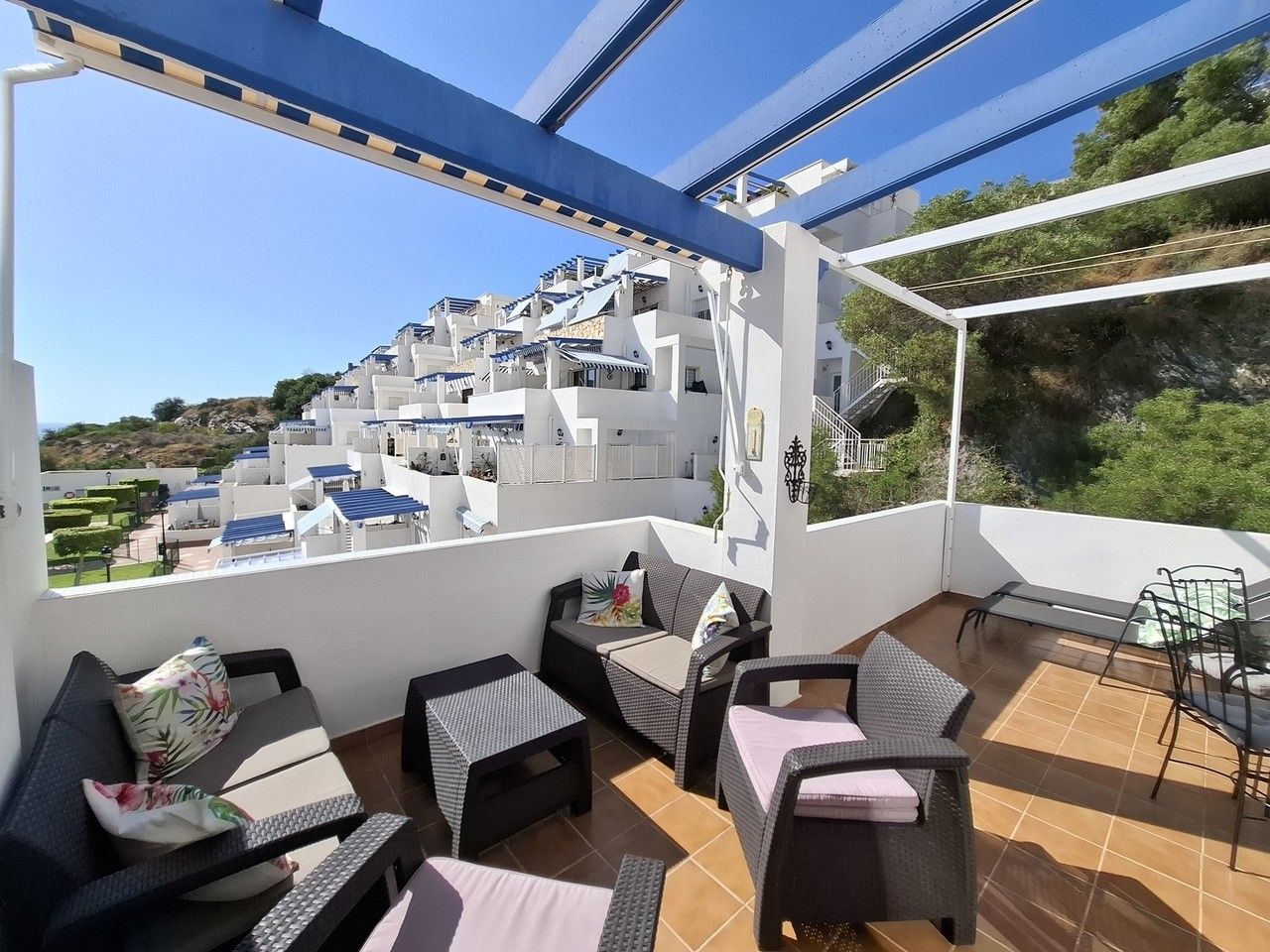 Terrace of Apartment for sale in Mojácar  with Air Conditioner, Terrace and Swimming Pool