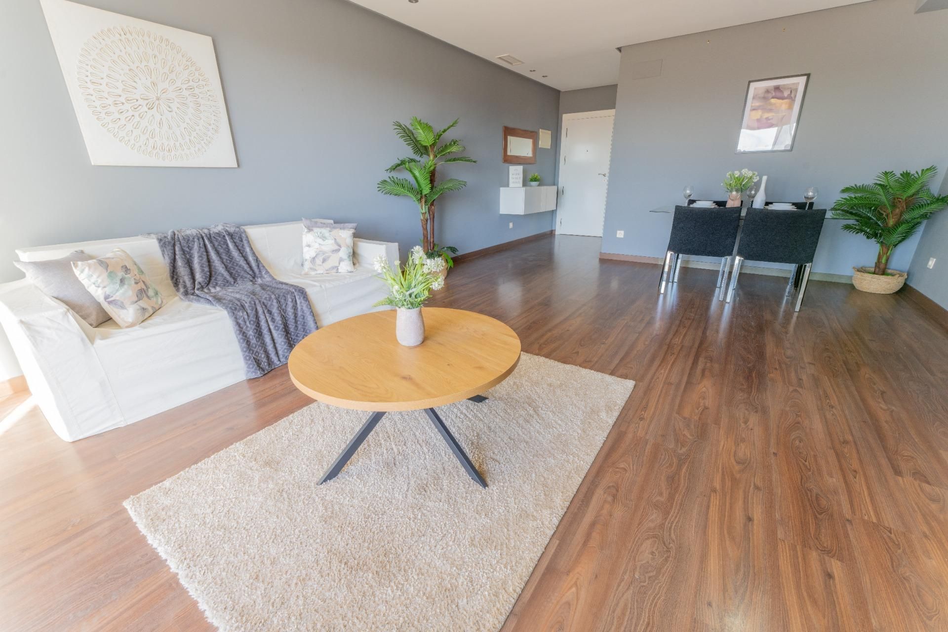 Living room of Flat for sale in Crevillent  with Air Conditioner, Private garden and Terrace