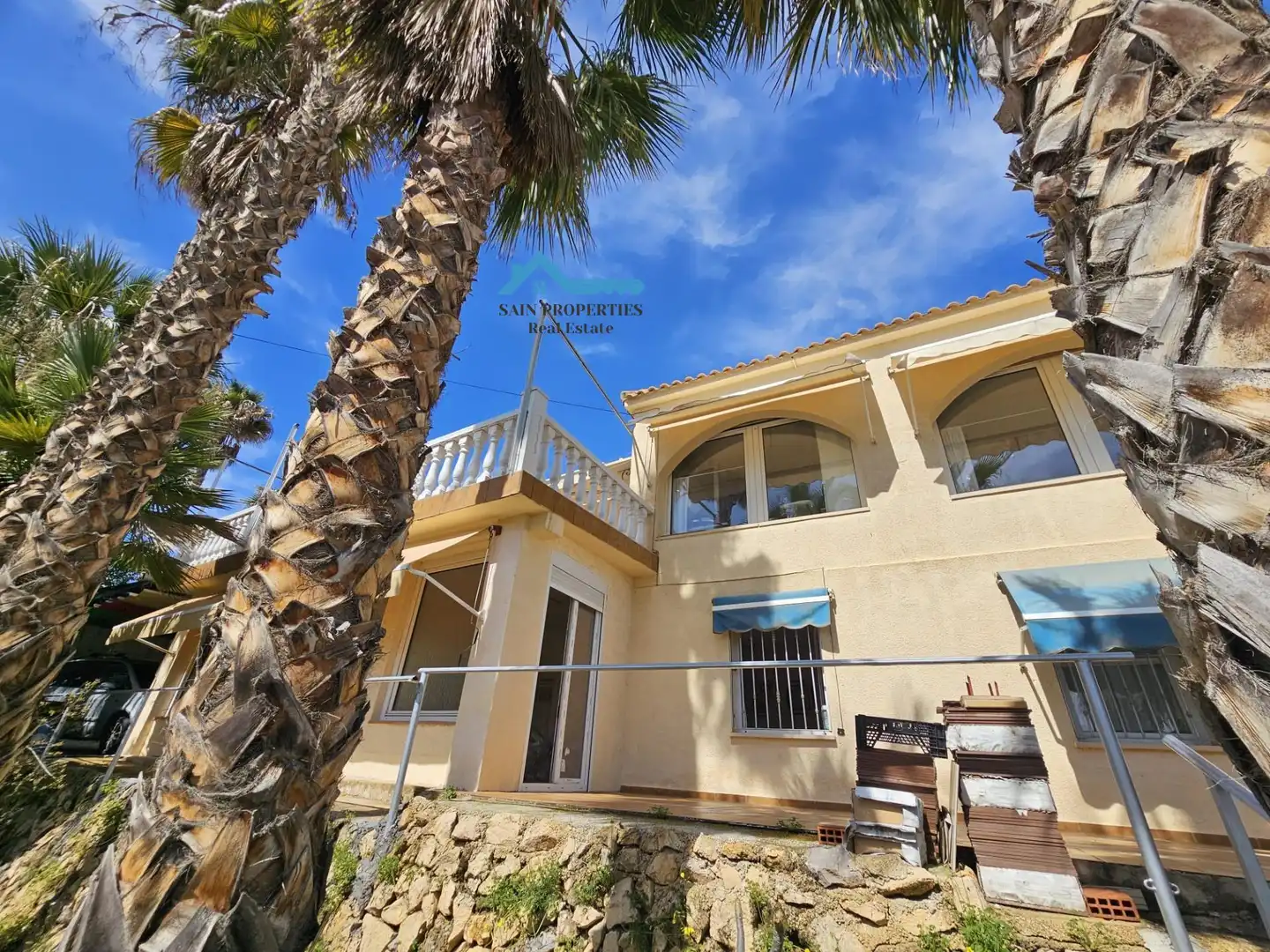 Vista exterior de Finca rústica en venta en La Nucia con Jardín privado, Terraza y Trastero