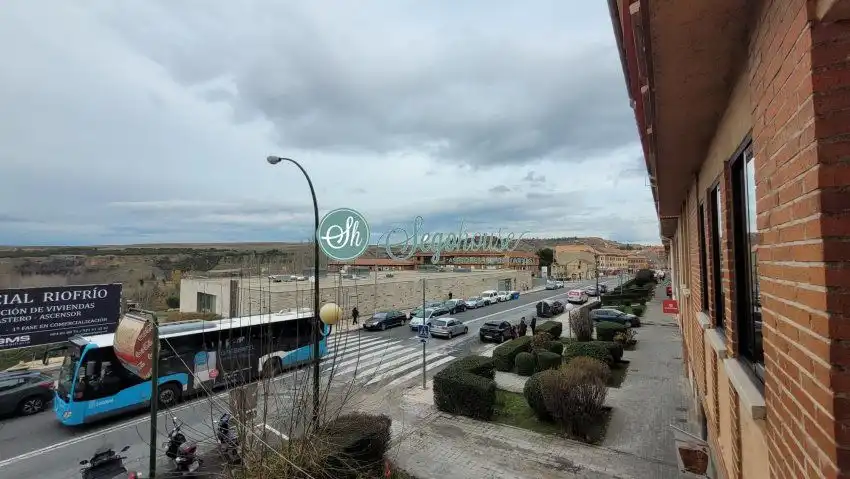 Exterior view of Flat for rent in Segovia  with Heating, Parquet flooring and Terrace
