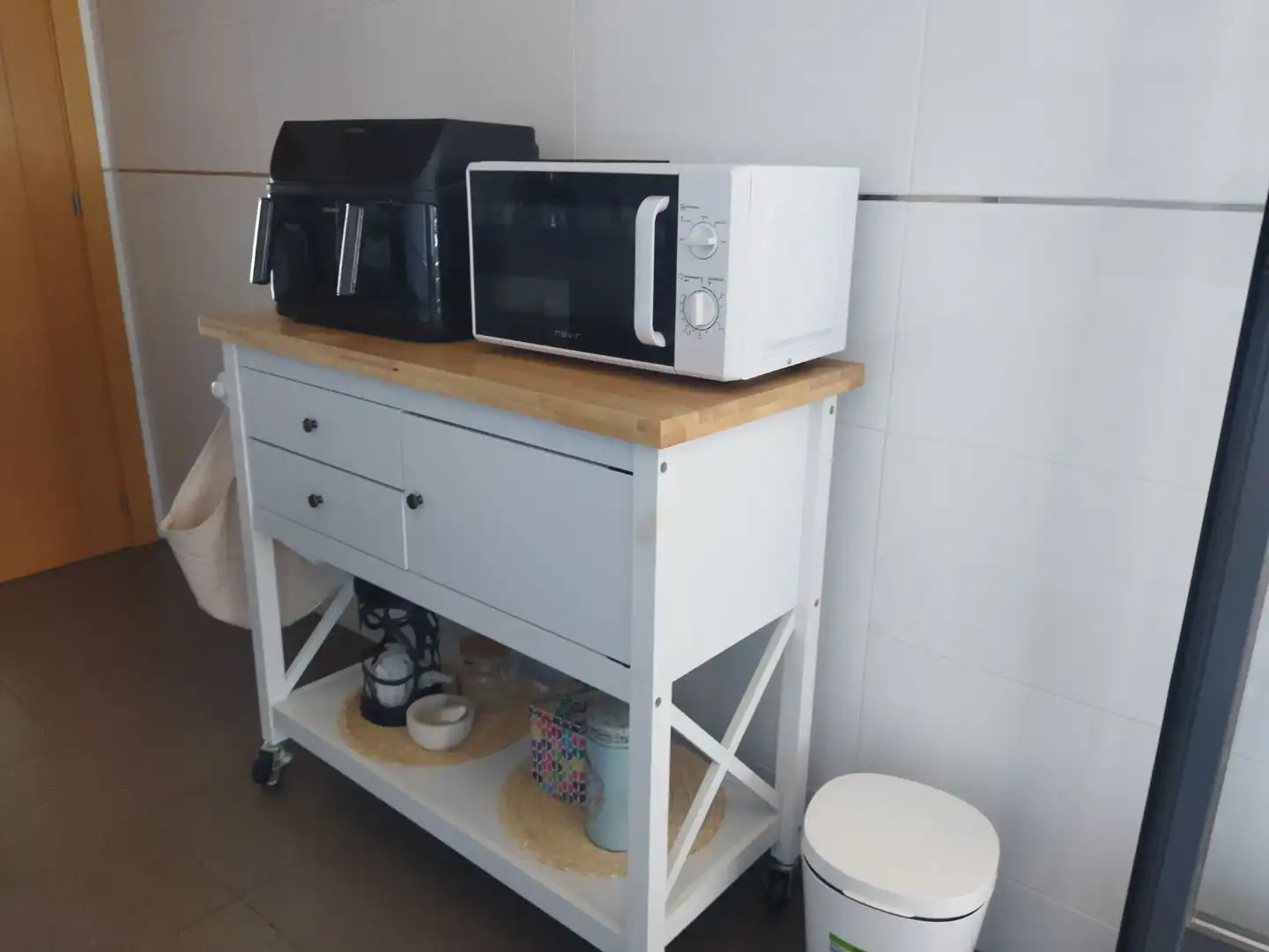 Kitchen of Flat for rent in San Jorge / Sant Jordi  with Air Conditioner, Terrace and Balcony