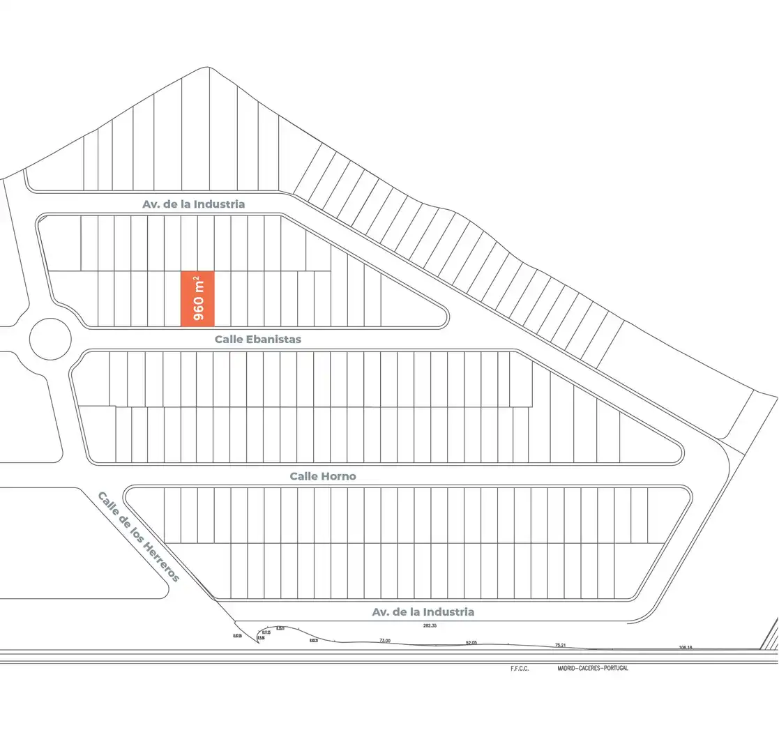 Exterior view of Industrial buildings for sale in Numancia de la Sagra