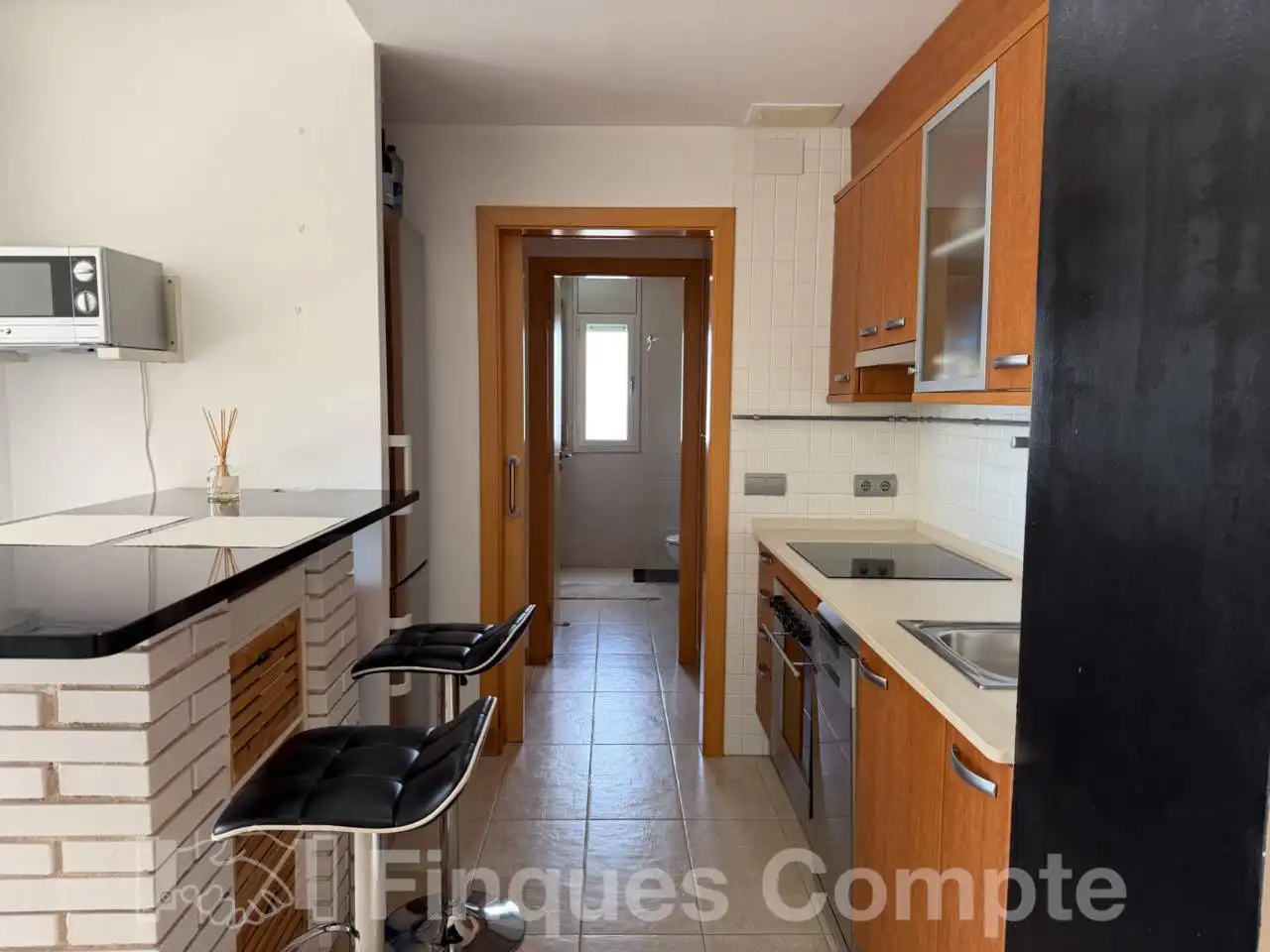 Cocina de Apartamento en venta en El Vendrell con Aire acondicionado, Terraza y Piscina comunitaria