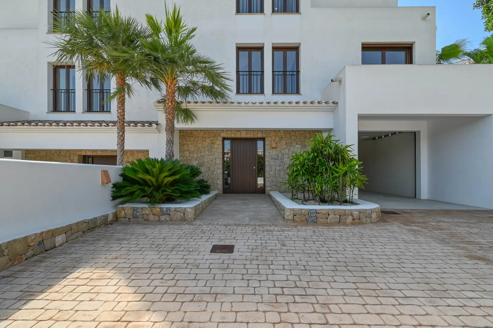 Exterior view of Houses for sale in Moraira  with Private garden, Terrace and Swimming Pool