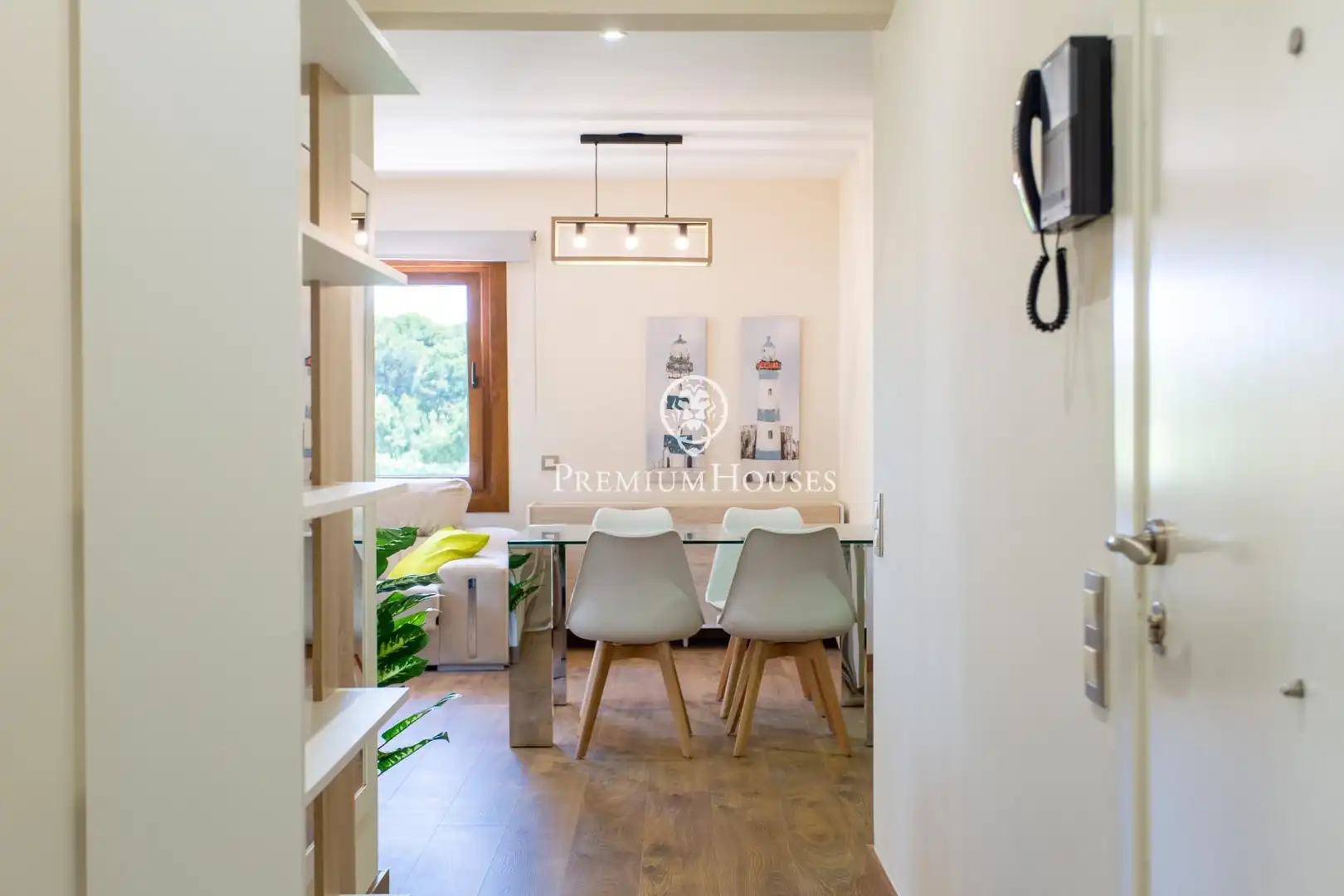Dining room of Flat for rent in Premià de Dalt  with Heating, Terrace and Community pool