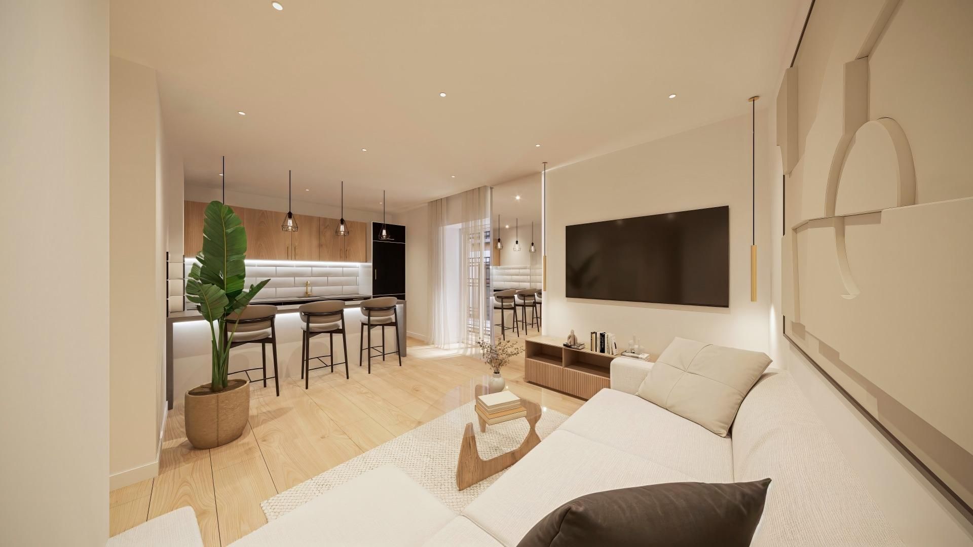 Living room of Flat for sale in Jerez de la Frontera  with Balcony