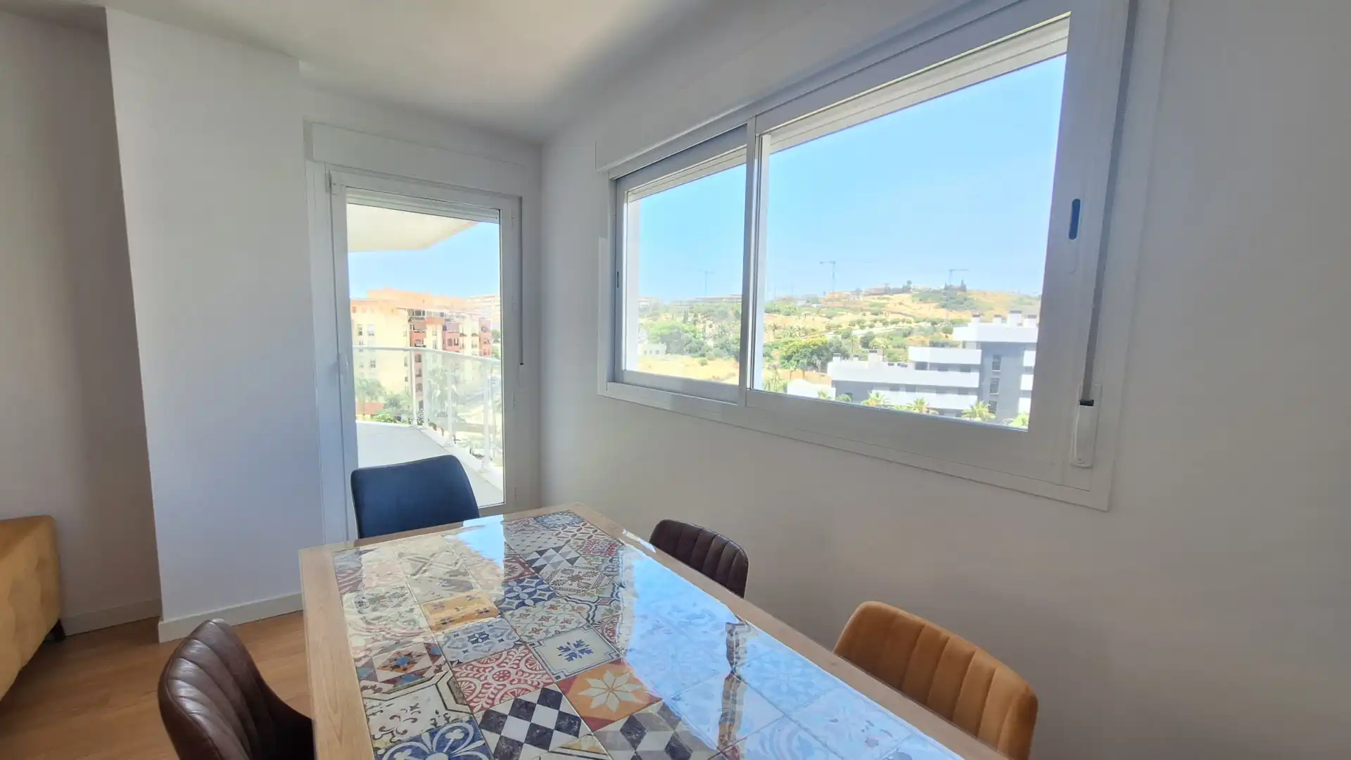 Dining room of Flat for sale in Estepona  with Air Conditioner, Storage room and Swimming Pool