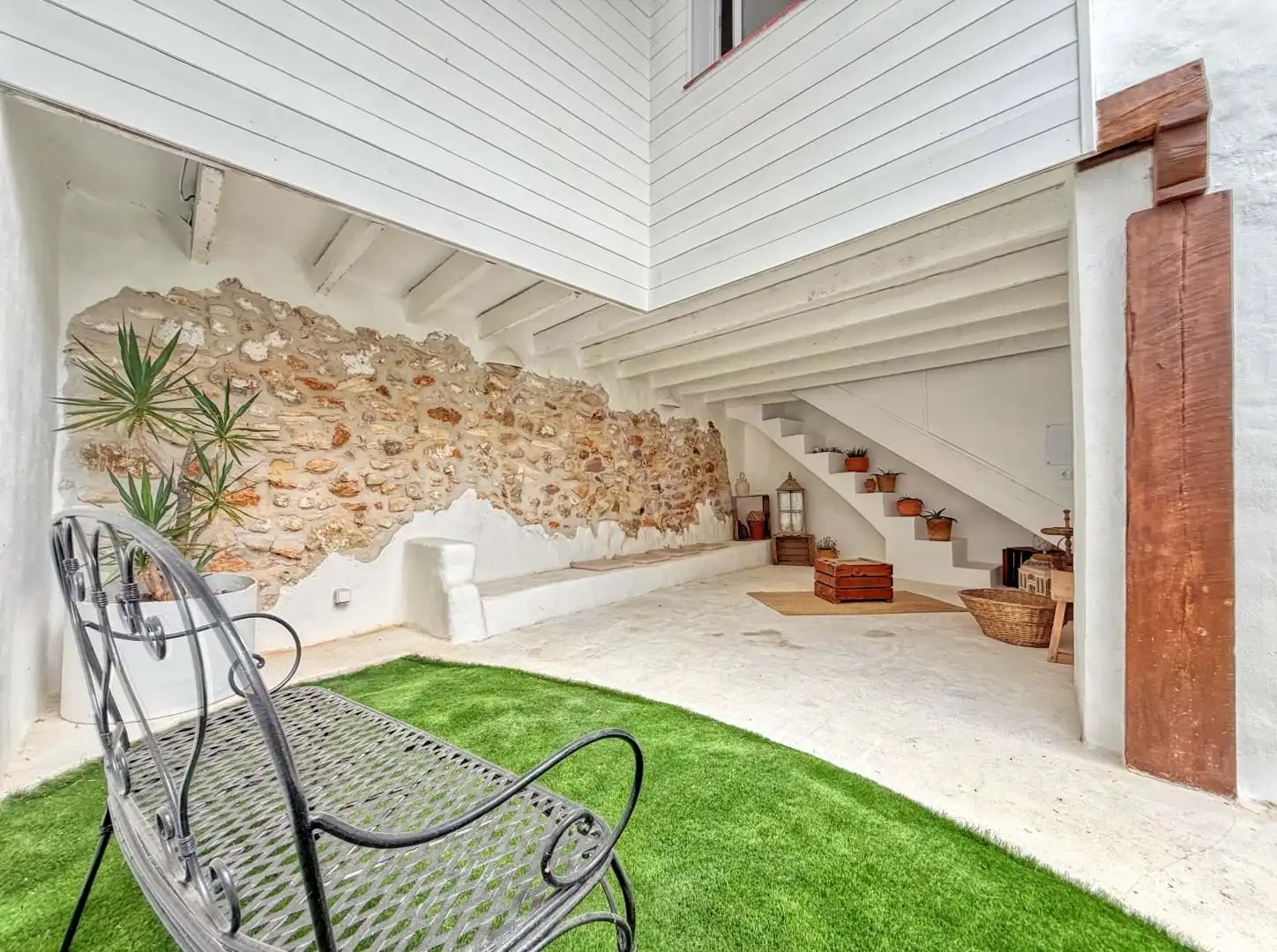 Terraza de Finca rústica en venta en Ondara con Aire acondicionado, Calefacción y Terraza
