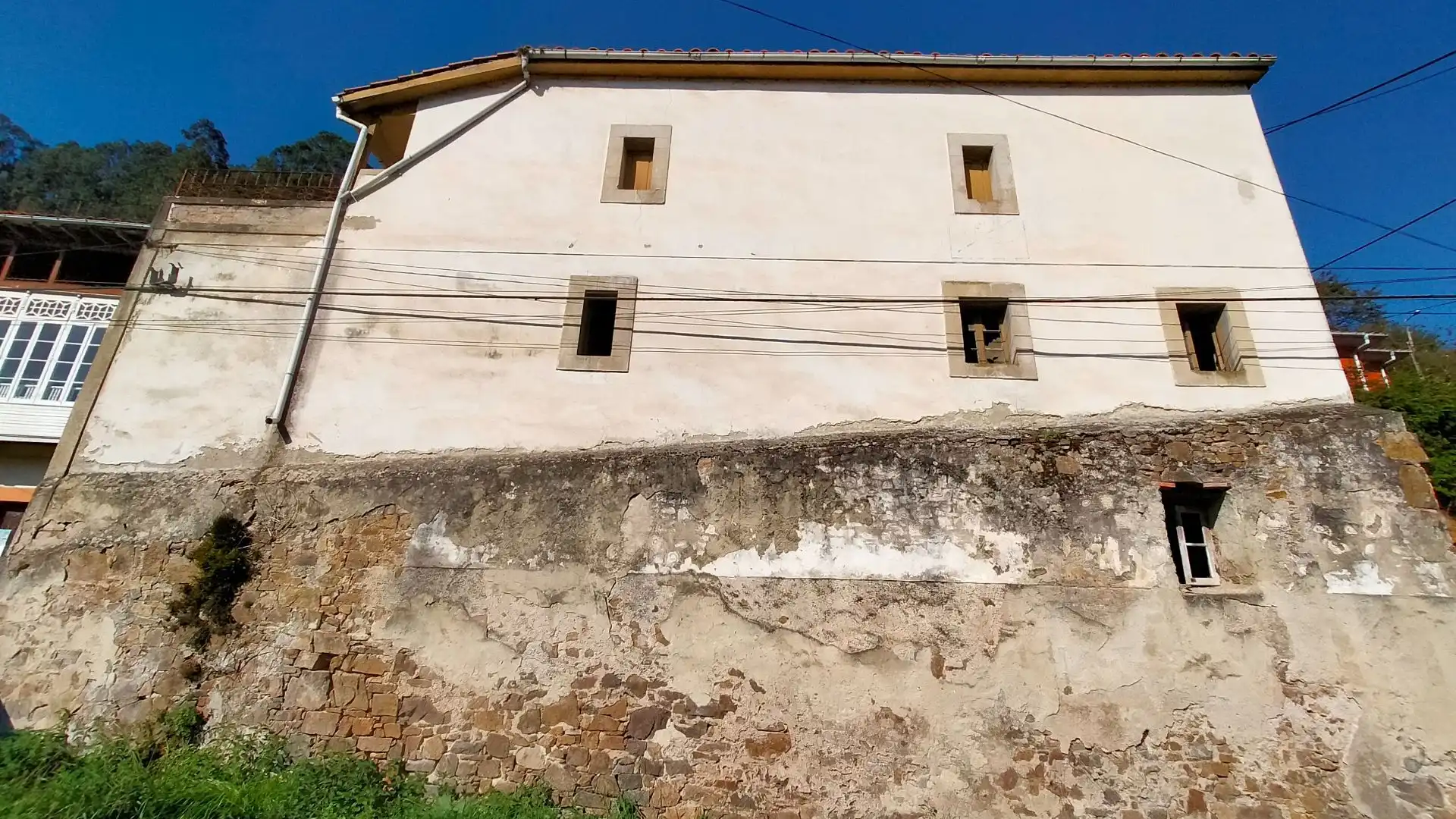Vista exterior de Casa adosada en venta en Pravia con Terraza