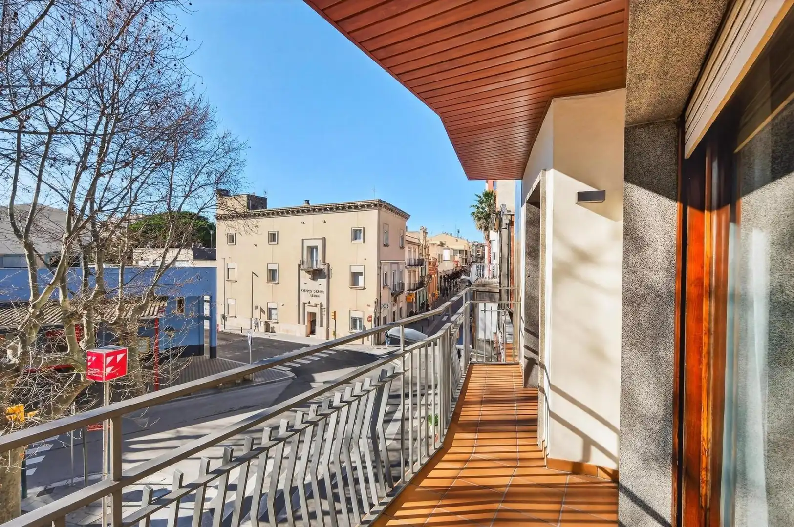 Vista exterior de Pis en venda en Figueres amb Aire condicionat, Calefacció i Parquet