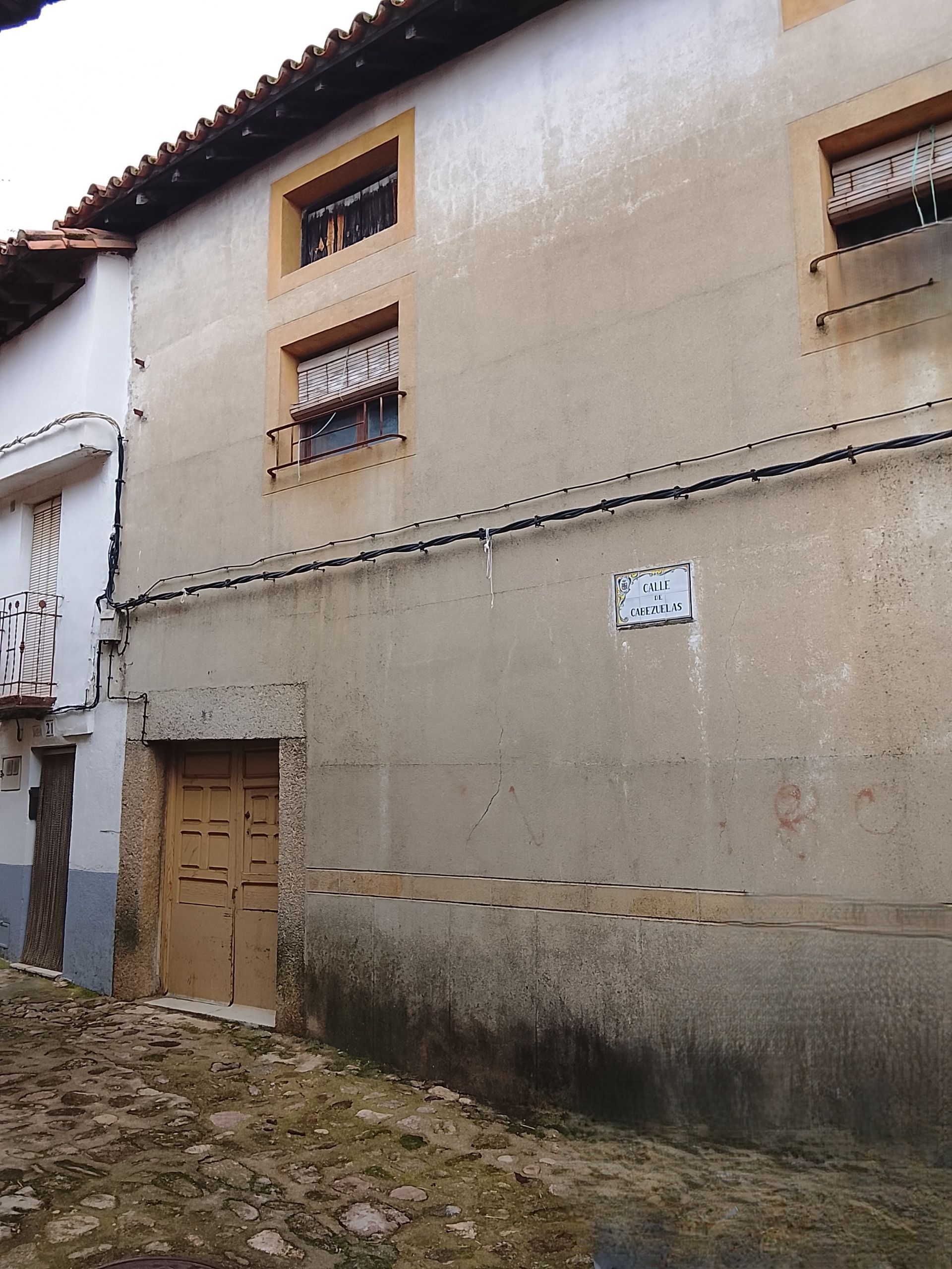 Vista exterior de Casa o xalet en venda en Valverde de la Vera