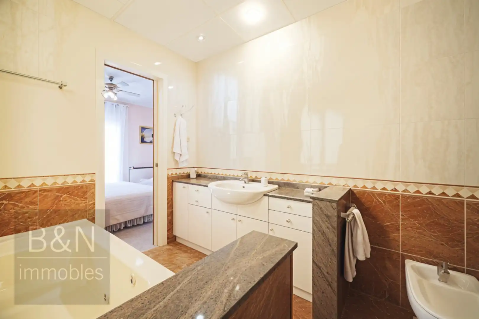 Baño de Casa o chalet en venta en Terrassa con Aire acondicionado, Calefacción y Terraza