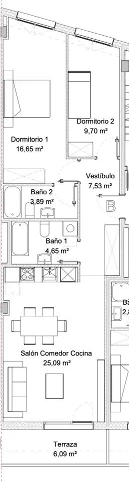 Flat with terrace for sale in Gipuzkoa Hiribidea, imagen 2