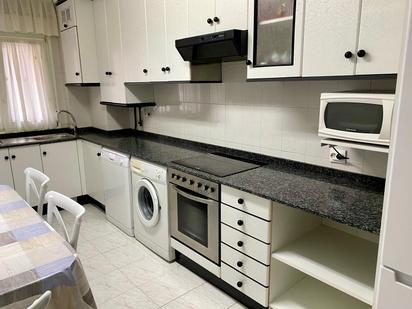 Kitchen of Flat to rent in Gijón   with Balcony