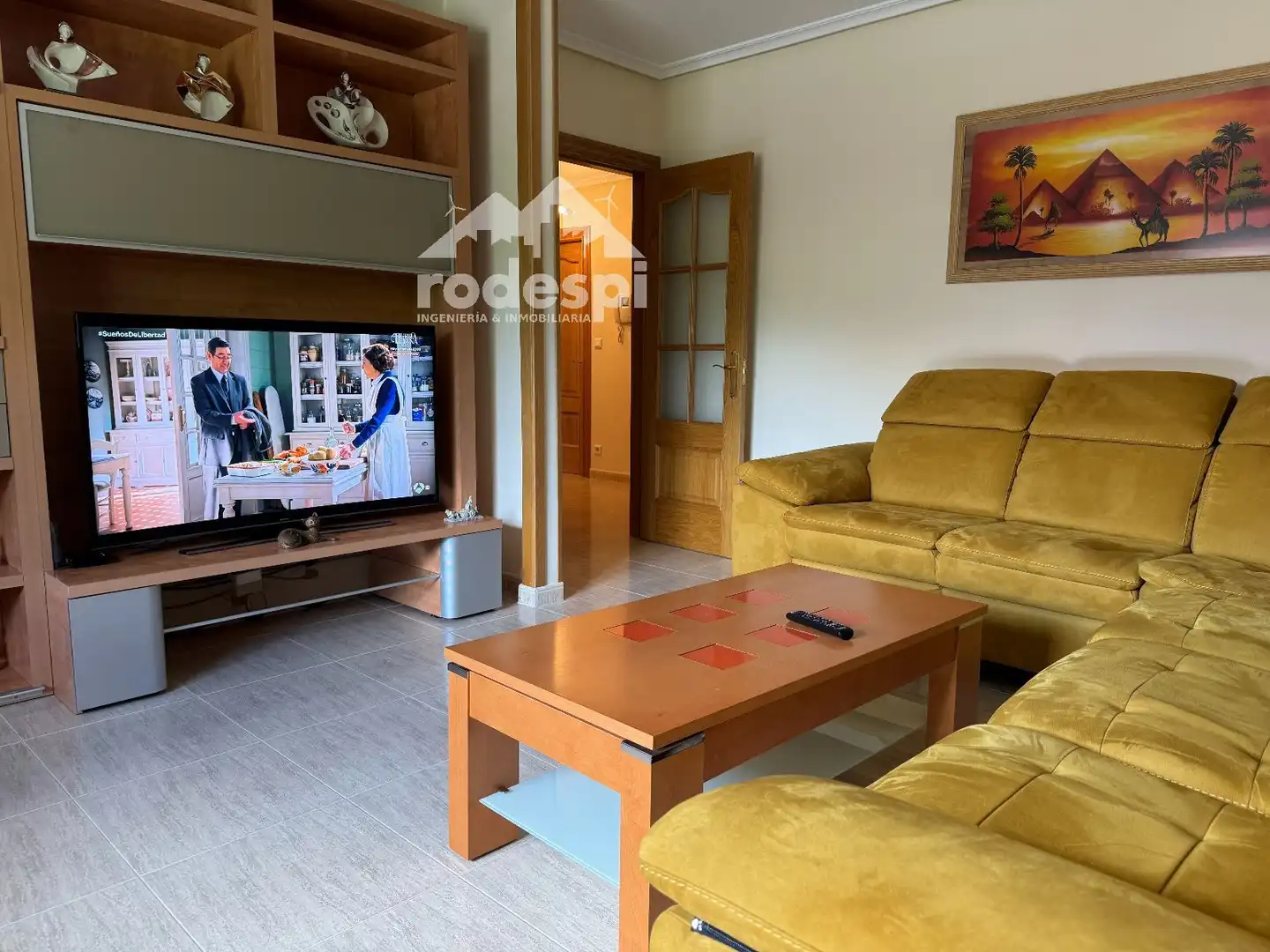 Living room of Houses for sale in Melón  with Heating, Terrace and Furnished