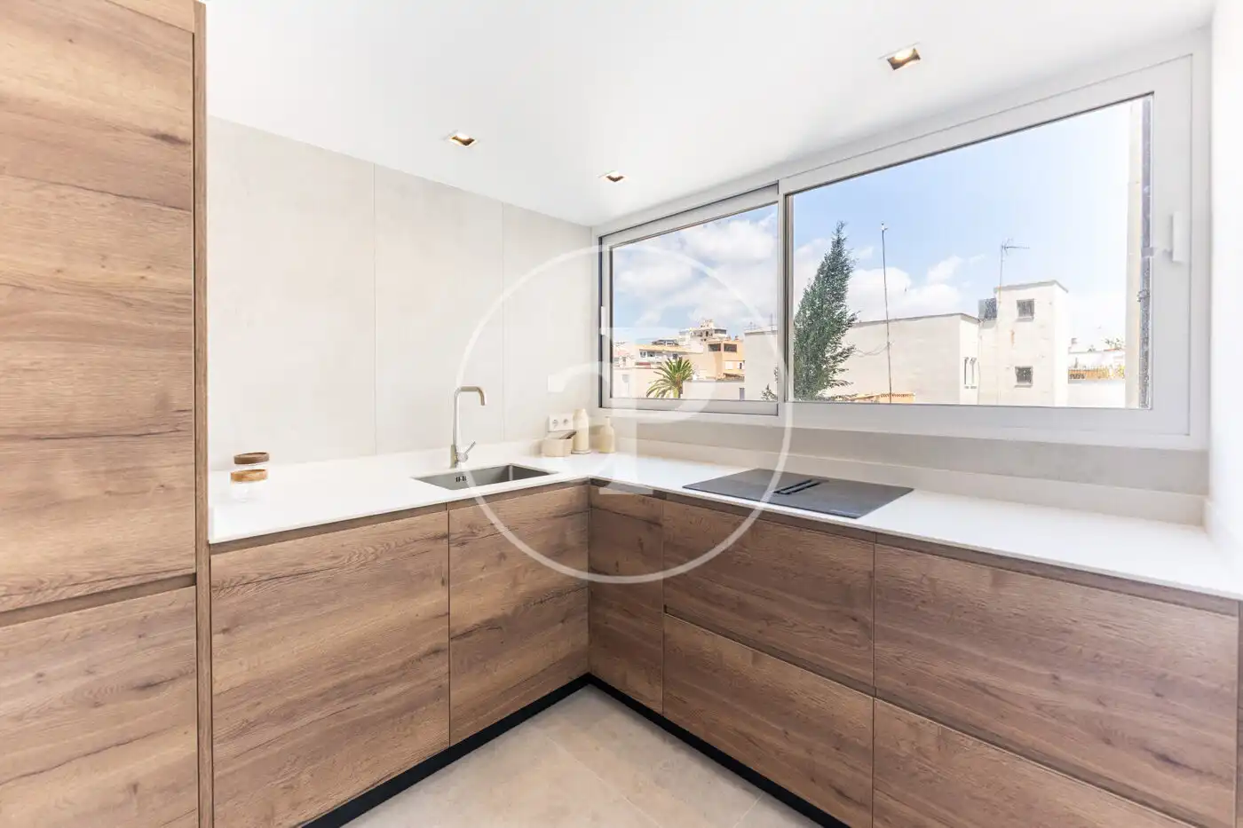 Kitchen of Flat for sale in  Palma de Mallorca  with Air Conditioner, Heating and Terrace