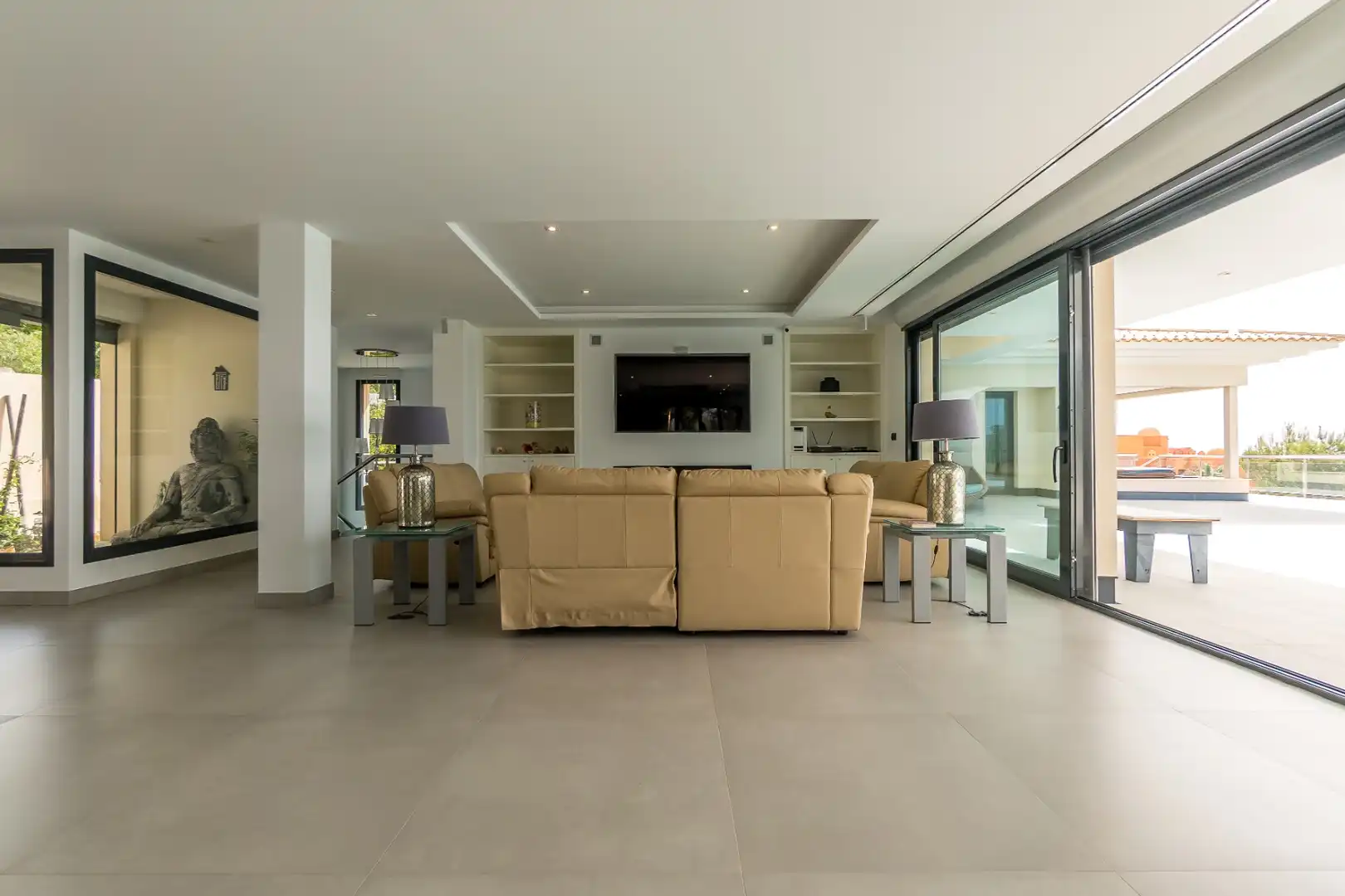 Sala de estar de Casa o chalet en venta en Altea con Terraza