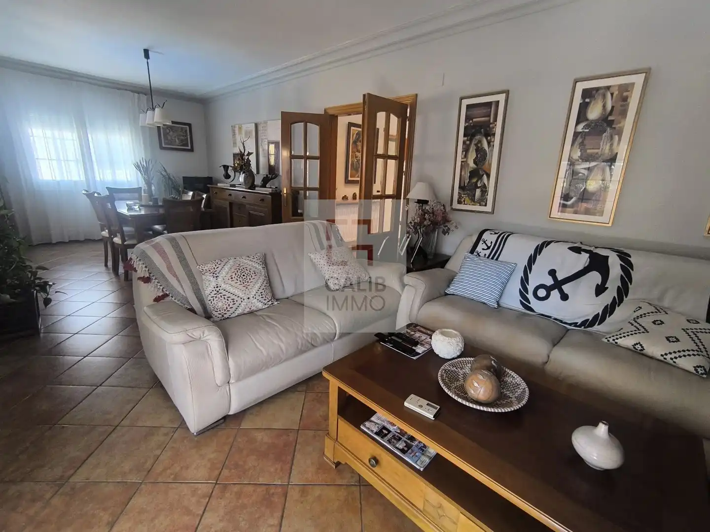 Sala d'estar de Casa adosada en venda en Vilafant amb Aire condicionat, Calefacció i Terrassa