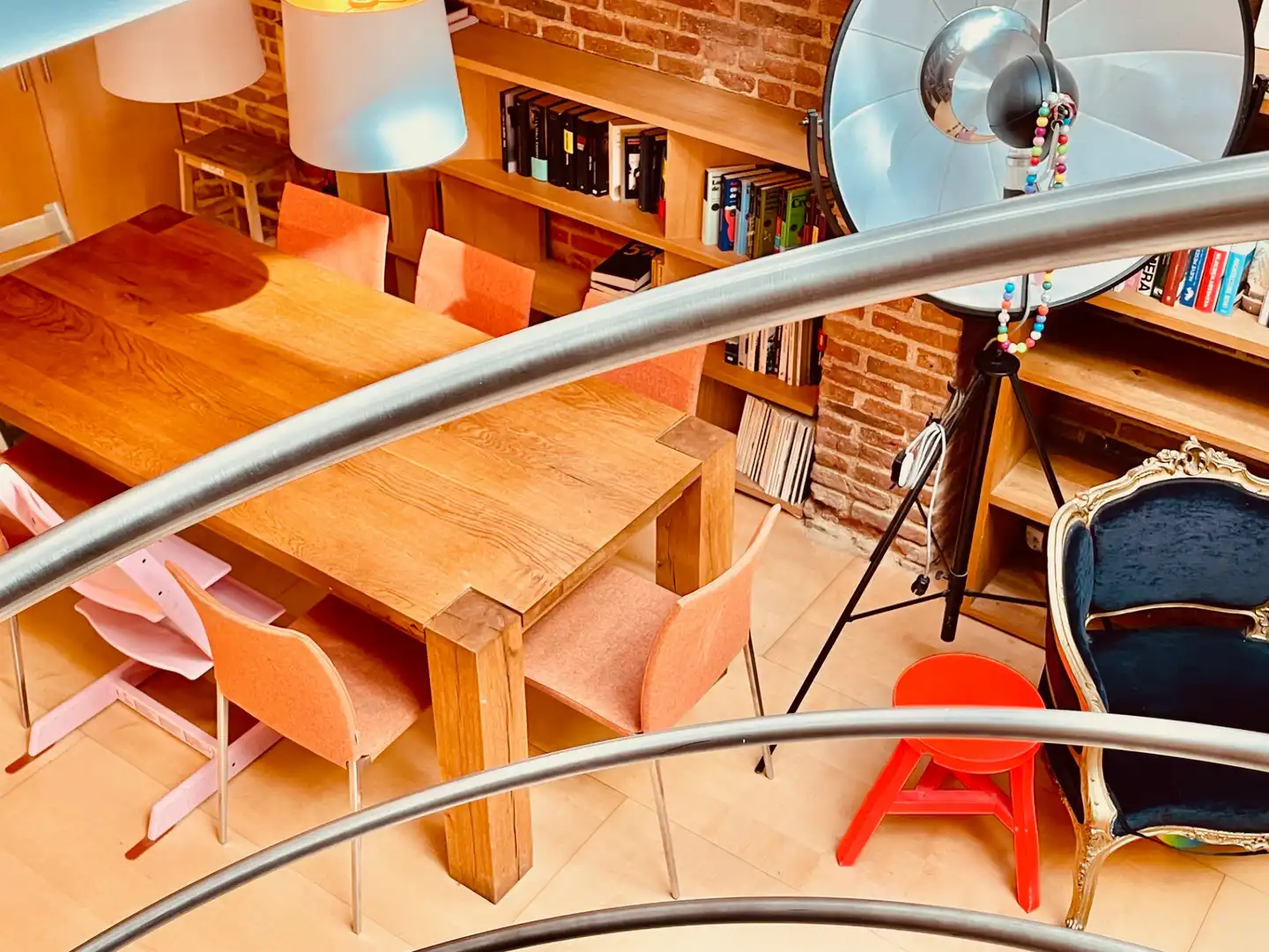 Esszimmer von Maisonette zur Miete in Madrid mit Klimaanlage, Heizung und Möbliert