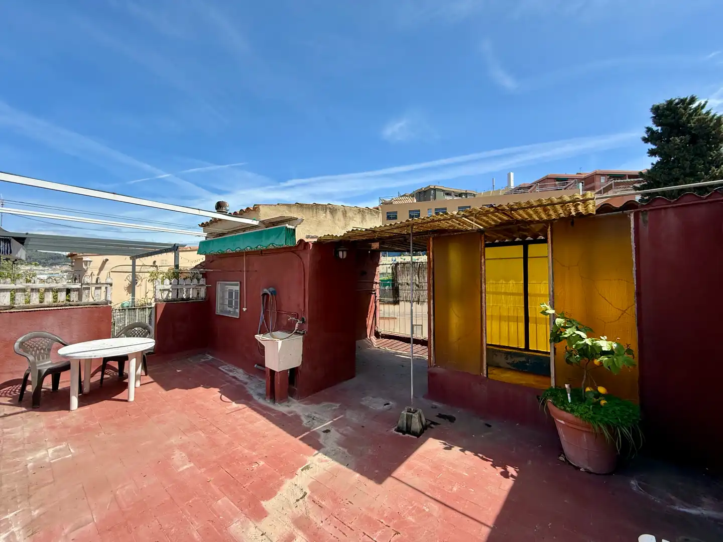 Terraza de Casa adosada en venta en Barcelona con Calefacción, Terraza y Balcón