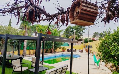 Swimming pool of House or chalet for sale in Torrent  with Air Conditioner, Heating and Private garden