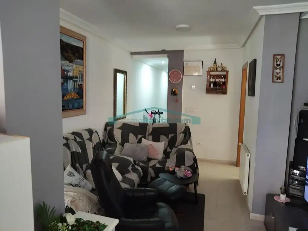 Sala de estar de Ático en venta en Calpe / Calp con Terraza y Amueblado