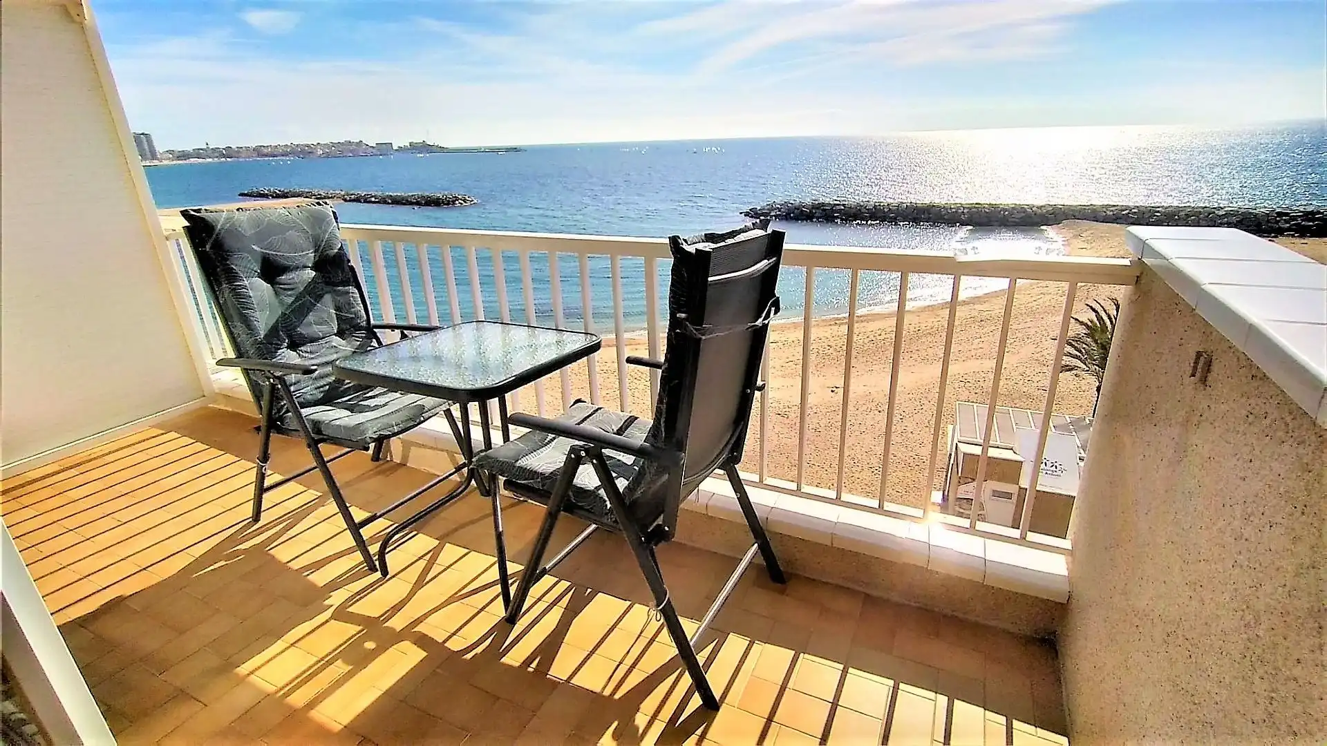 Terraza de Apartamento de alquiler en Calonge i Sant Antoni con Terraza y Amueblado