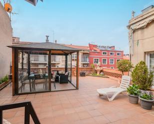 Terrace of Flat for sale in Manresa  with Air Conditioner, Heating and Private garden